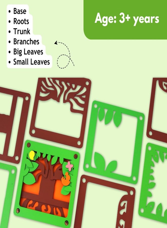 تالي لعبة تركيب أجزاء شجرة تالي بيد | 9 قطع | لعبة تعليمية ممتعة | تعليم الطفولة المبكرة | مثالية للتعليم المنزلي | لعبة تعليمية للأطفال الصغار ومرحلة ما قبل المدرسة - Image 3